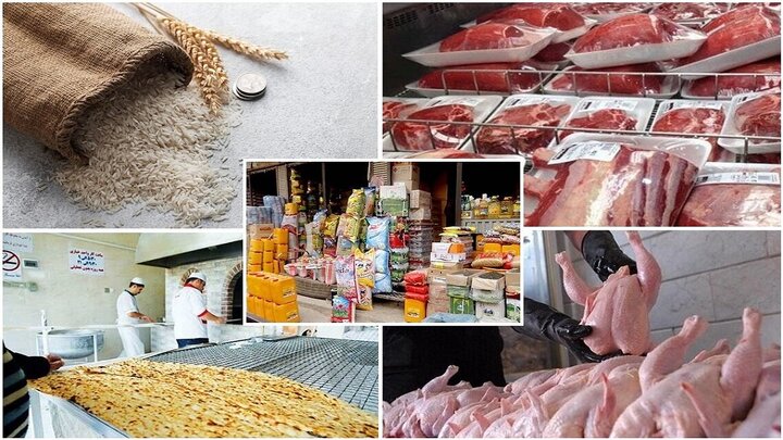 توزیع ۷۸۲ تن کالاهای اساسی در آذربایجان شرقی