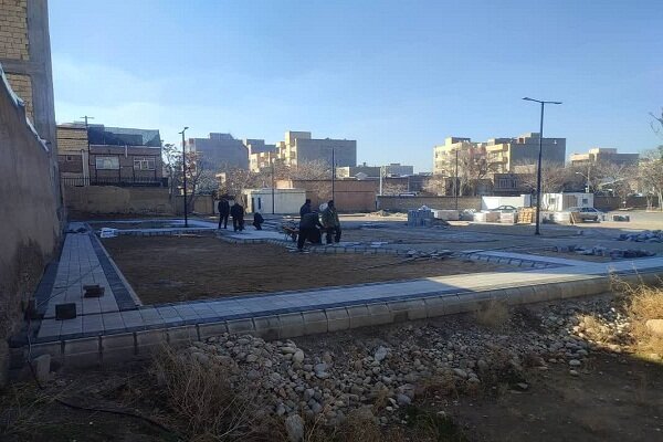 پارک محله‌ای حافظ با مساحت ۱۵۰۰ مترمربع آماده بهره برداری است