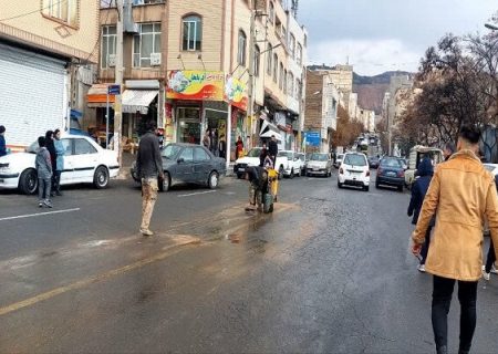 آغاز اجرای اصلاح هندسی در تقاطع خیابان ستارخان و ثقه الاسلام شمالی
