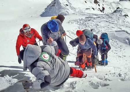 گله ی کوهنورد تبریزی از گروه امداد نجات
