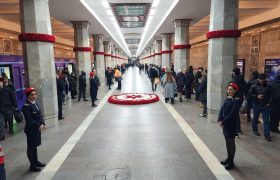 گزارش تصویری از مترو شهر باکو