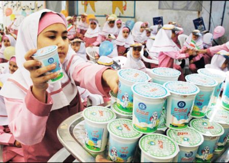 توزیع بیش از دو و نیم میلیون پاکت شیر در مدارس آذربایجان شرقی طی یک ماه