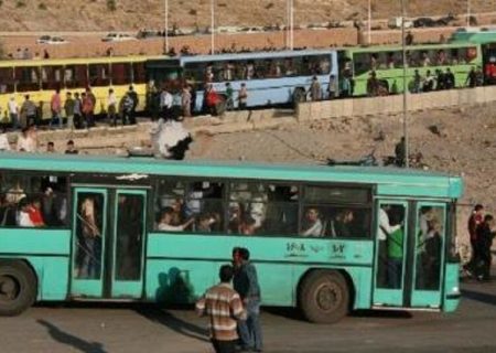 سرویس‌دهی اتوبوسرانی تبریز به تماشاگران مسابقه فوتبال تیم‌های تراکتور و استقلال خوزستان