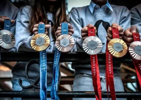 قطعات برج ایفل در مدال های المپیک ۲۰۲۴ فرانسه