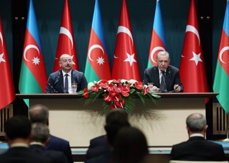 اردوغان: صلح فی مابین آذربایجان و ارمنستان مایه امیدواری برای ثبات در جهان خواهد بود