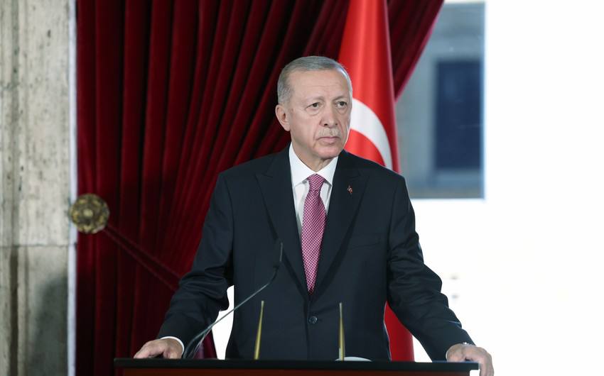 اردوغان: هیچ سازمان بین المللی صدای خود را علیه اشغال قره باغ و نسل کشی خوجالی بلند نکرد