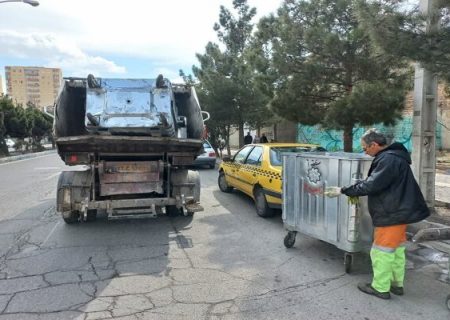 تعویض ۱۵۰ باکس پسماندهای شهری در معابر غرب و شمال غرب تبریز
