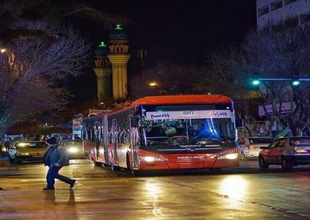 خدمات رسانی ویژه ناوگان اتوبوسرانی تبریز در لیالی قدر