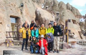 اینفلوئنسرهای چینی از روستای تاریخی و ثبت جهانی شده ی کندوان بازدید کردند
