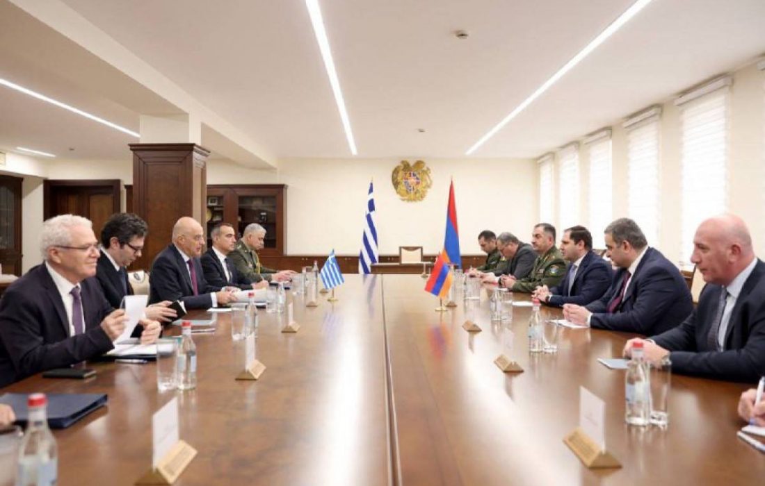 ارمنستان و یونان همکاری های نظامی خود را گسترش خواهند داد