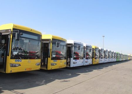 سرویس دهی ناوگان اتوبوسرانی تبریز به ورزشگاه یادگار امام (ره) برای تماشاگران بازی تراکتور –ذوب آهن