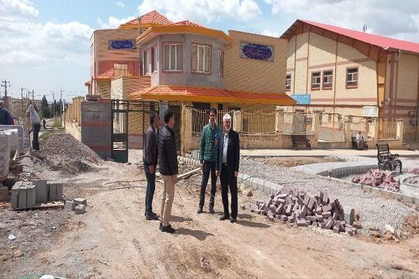 پیشرفت ۸۰ درصدی پروژه احداث پارک محله‌ای فجر شهرک ارم