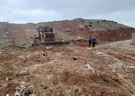 عملیات اجرایی بزرگترین نخاله گاه شرق تبریز آغاز شد