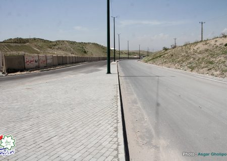 اتمام عملیات کفسازی ۳ هزار متر مربعی روفوژ میانی جاده جوان