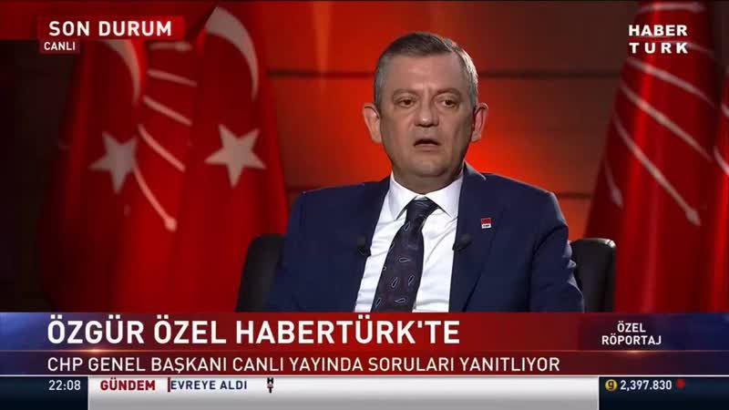 اوزگور اؤزل رهبر حزب جمهوریت خلق ترکیه به آذربایجان سفر خواهد کرد