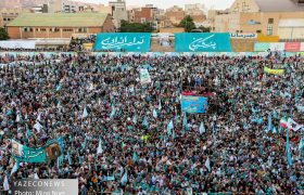حضور پرشور هواداران پزشکیان در تبریز