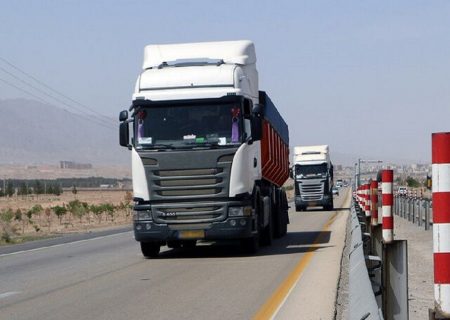 جابجایی جاده‌ای کالا در استان اردبیل ۱۰ درصد افزایش یافت