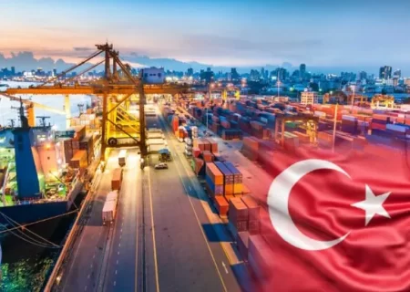 صادرات ترکیه در سه ماهه نخست امسال به ۶۳.۶ میلیارد دلار رسید