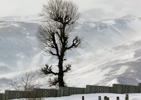 بارش ۲۰ سانتی‌متری نخستین برف پاییزی در آذربایجان‌شرقی