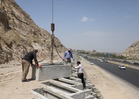 باکس‌گذاری فضای سبز اتوبان شهید کسایی به پیشرفت ۹۵ درصدی رسید