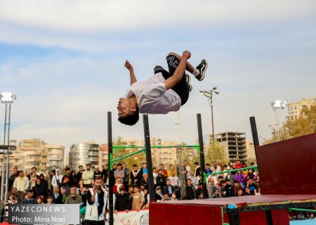 گزارش تصویری از مسابقات پارکور قهرمانی کشور در تبریز