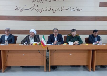 معرفی دو بخشدار و معاون برنامه ریزی فرمانداری مراغه