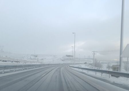 رگبار باران و برف در نوار شمال غرب کشور