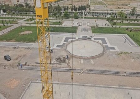 اتمام عملیات کف سازی ۲۰ هزار متر مربعی فاز دوم پارک باغشمال تا پایان خرداد