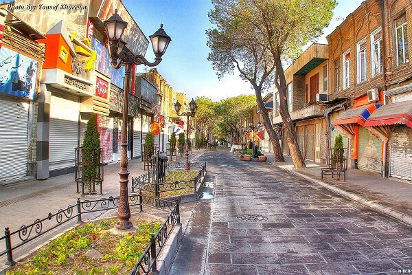 خیابان تربیت قدیم سنگفرش می شود