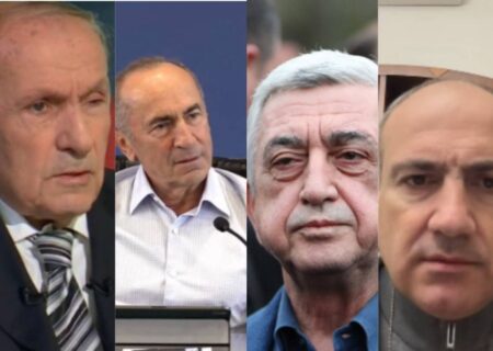پاشینیان تر-پتروسیان، کوچاریان و سرکیسیان را دوباره به مناظره فراخواند: «شما سه نفر، من تنها»