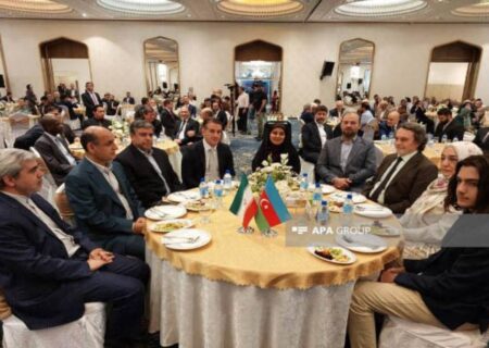 مراسم بزرگداشت روز استقلال جمهوری آذربایجان در‌ تهران برگزار شد