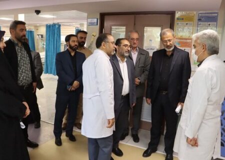 خدمات رسانی شهرداری منطقه ۶ تبریز به بیمارستان آیت الله طالقانی