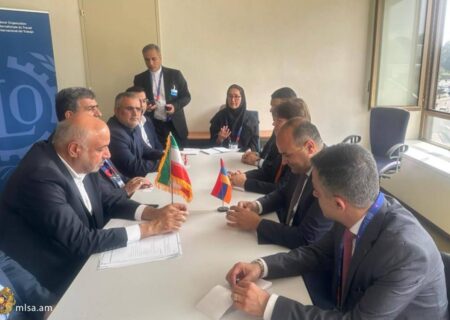 دیدار وزیر تعاون، کار و رفاه اجتماعی ایران با وزیر کار و امور اجتماعی ارمنستان در ژنو