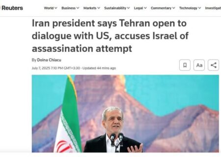 بازتاب مصاحبه پزشکیان در رسانه‌های انگلیسی‌زبان؛ از طرح نافرجام ترور تا تداوم مذاکرات