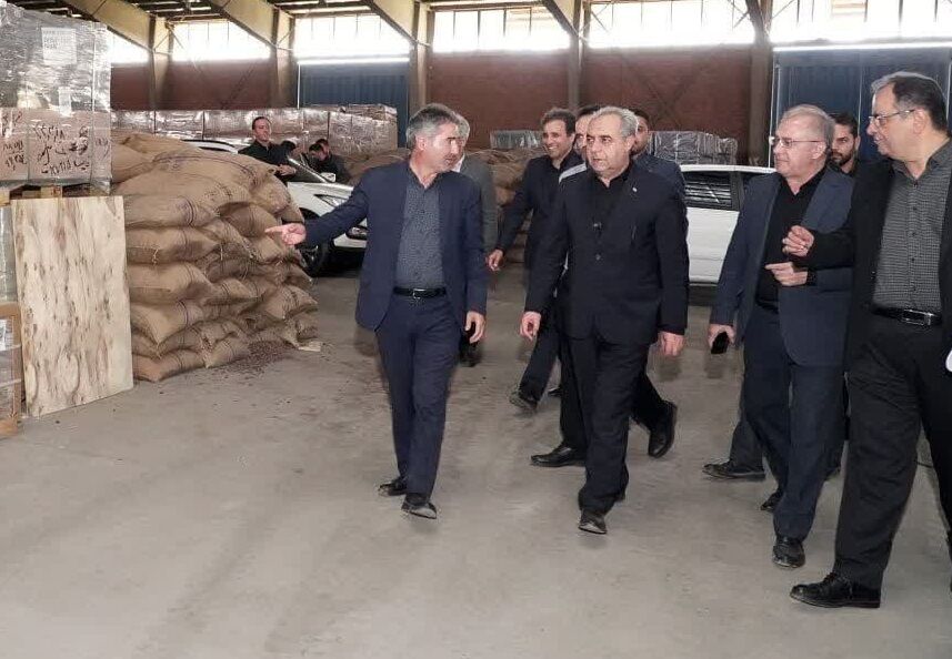 ترخیص ۱۲هزار تن کالای اساسی در جنگ تحمیلی ۱۲روزه از گمرک سهلان تبریز
