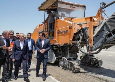 آغاز عملیات اجرایی طرح بهسازی و روکش آسفالت آزادراه تبریز- زنجان