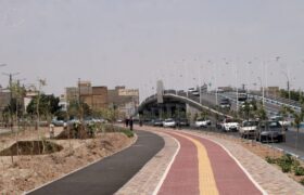 تحول چشمگیر فضای بصری اراضی میدان تیربا کاشت پارک ۳ هکتاری