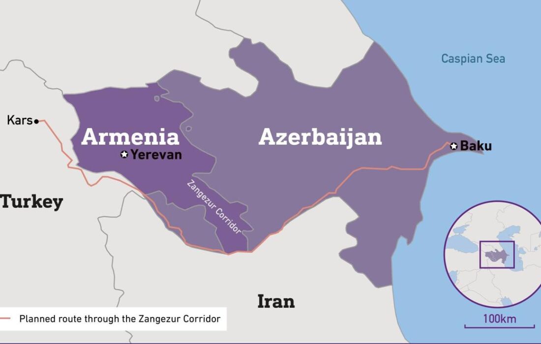 آمریکا پیشنهاد اجاره ۱۰۰ ساله کریدور زنگه‌زور را برای شکستن بن‌بست قفقاز جنوبی ارائه داد