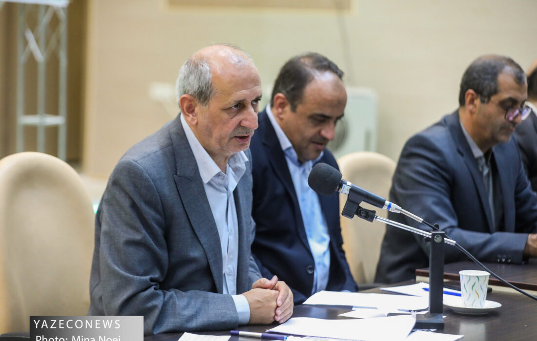 نشست خبری و مطبوعاتی رئیس سازمان جهاد کشاورزی آذربایجان شرقی