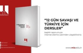  گزارش آکادمی ملی اطلاعات درباره جنگ بین اسرائیل و ایران، درسی برای ترکیه