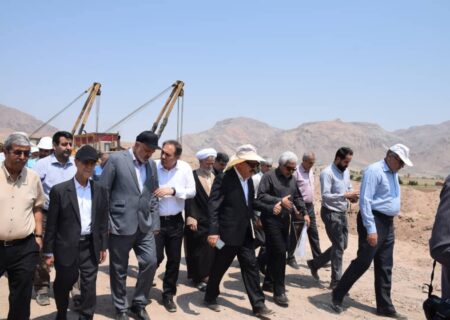بازدید مسئولان ارشد آذربایجان شرقی از پروژه راهبردی انتقال آب ارس به تبریز