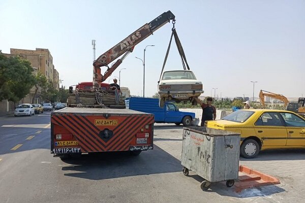 ۷۰ خودروی فرسوده از معابر تبریز جمع‌ آوری شد