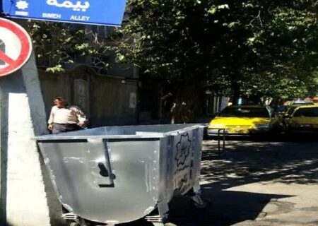 خرید و نصب ۲۴۰ باکس جدید زباله در منطقه ۴ تبریز