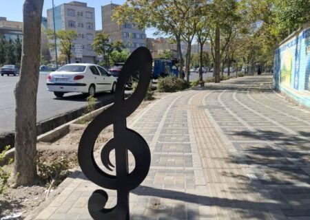 خلاقیت هنری شهرداری در راهبندها