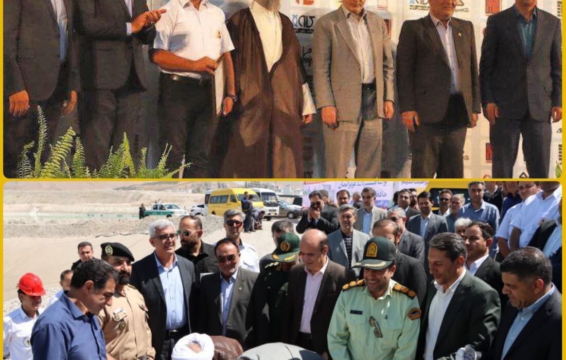حضور پرحاشیه فرماندار بناب در مراسم بهره برداری از خط لوله انتقال پساب کاوه سودا!