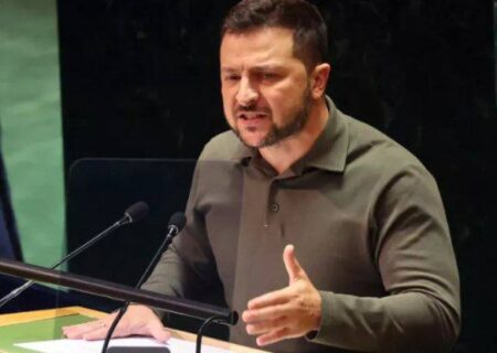 رئیس‌جمهور اوکراین پس از انجام نطق در نشست سازمان ملل مورد انتقاد شدید مقامات گرجستان قرار گرفت!