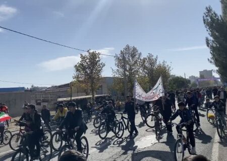 نبض زندگی در بناب با دوچرخه