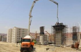 تکمیل پایه های پل شهید حیدری اتوبان ولایت