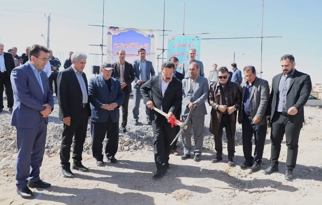 عملیات احداث بیمارستان ۲۲۰ تختخوابی خیّرساز سهند آغاز شد