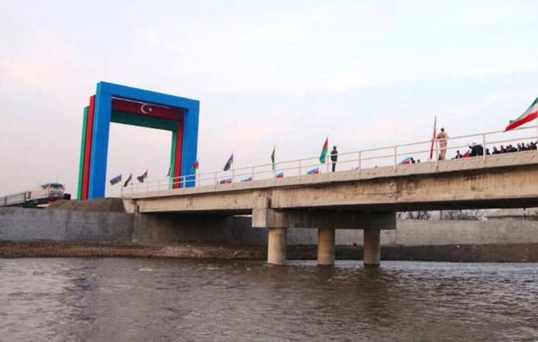 هیأت‌های نمایندگی جمهوری آذربایجان، ایران و روسیه از پل آستاراچای بازدید مشترک انجام دادند
